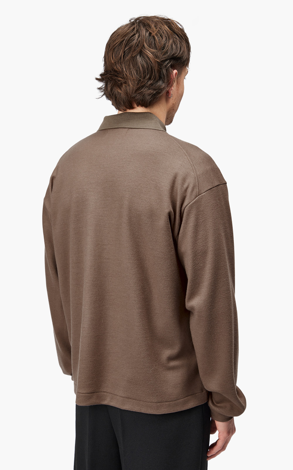 Markaware 'Marka' Polo Cardigan Beige | Cultizm Markaware 'Marka' Polo Cardigan Beige | Cultizm