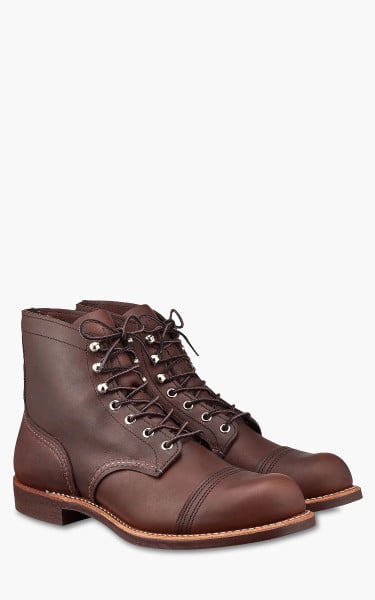 Red Wing Shoes 8111D Iron Ranger Amber Harness