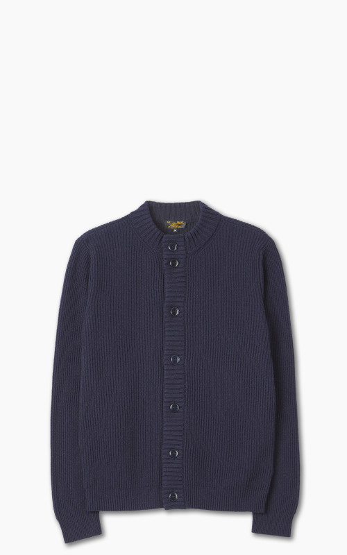 Le Mont St Michel Goinle Knit Cardigan Navy