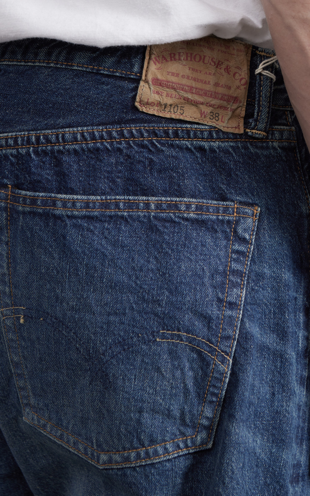 Warehouse & Co. Lot 1105 2nd Hand Jeans Used Wash Dark | Cultizm Warehouse & Co. Lot 1105 2nd Hand Jeans Used Wash Dark | Cultizm