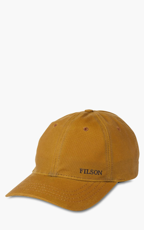 Filson Oil Tin Low-Profile Cap Tan | Cultizm