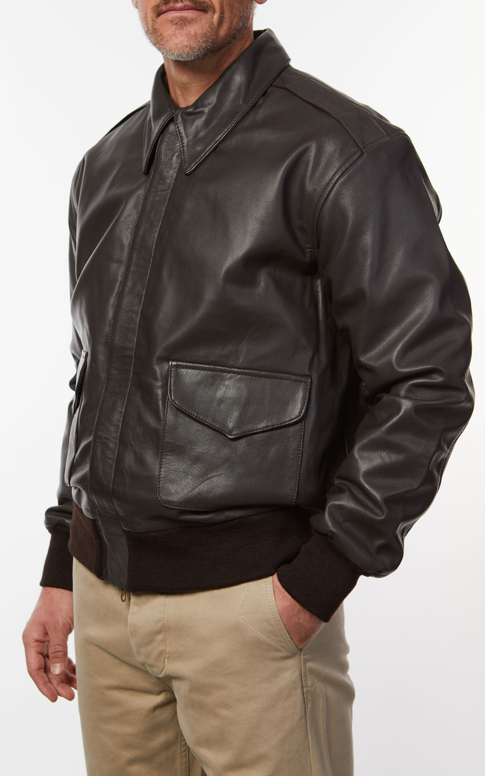 Us military leather jackets hotsell