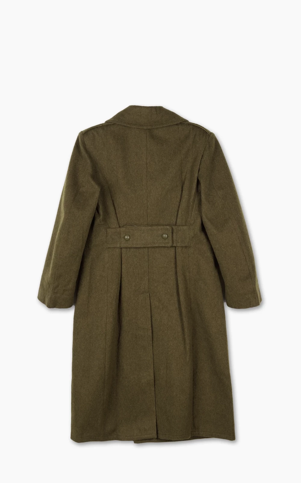Military Surplus Vintage French Trench Coat Olive Cultizm