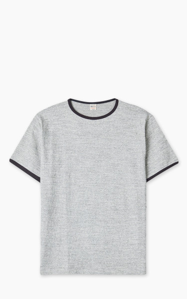 Warehouse &amp; Co. Lot 4059 Ringer Tee No Print Heather Grey/Sumikuro
