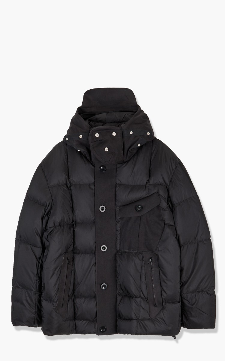 Ten c Black Short Sniper Parka Ten C