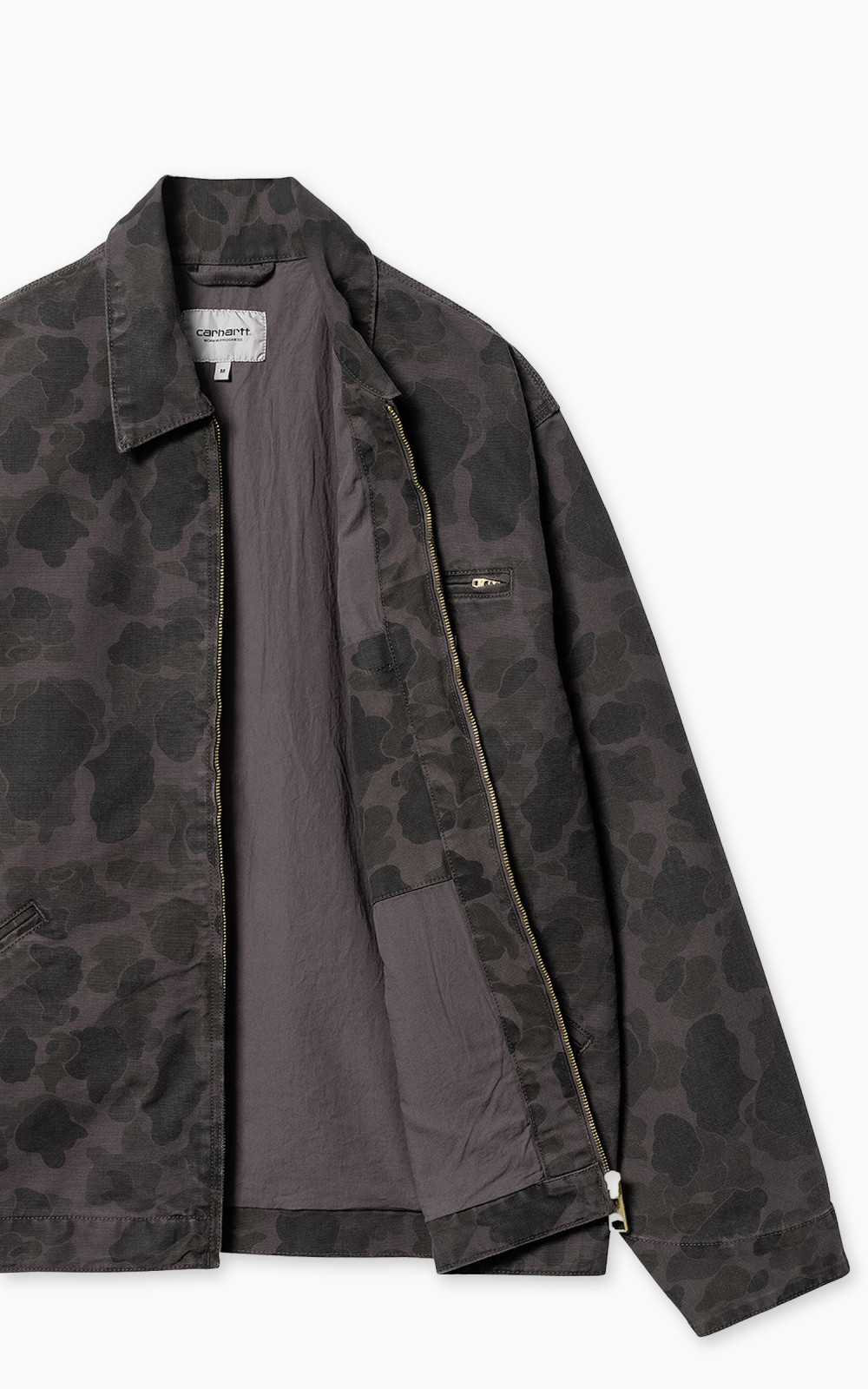 Carhartt WIP Duck Detroit Jacket Dearborn Canvas Camo Duck Carhartt WIP Duck Detroit Jacket Dearborn Canvas Camo Duck