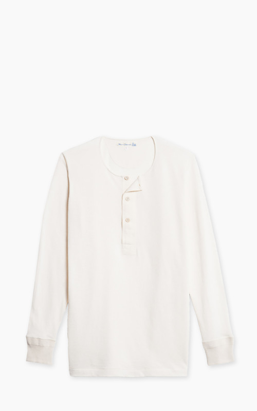 Merz b. Schwanen 102 Longsleeve Henley Nature