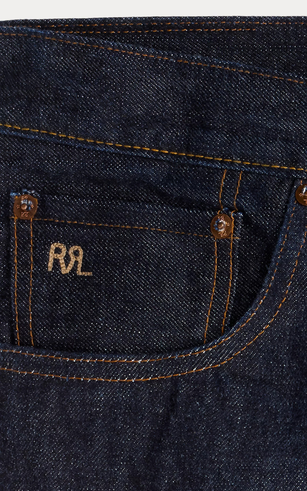 RRL Slim Fit Selvedge Jean Indigo Rinse | Cultizm