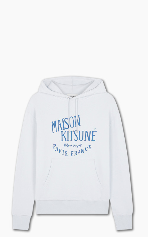 Maison Kitsuné Palais Royal Classic Hoodie Grey Blue