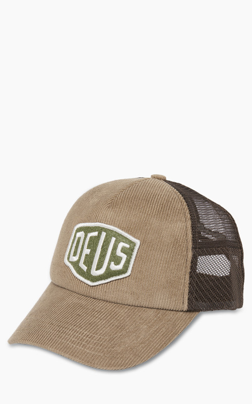 Deus Ex Machina Shield Cord Trucker Tobacco