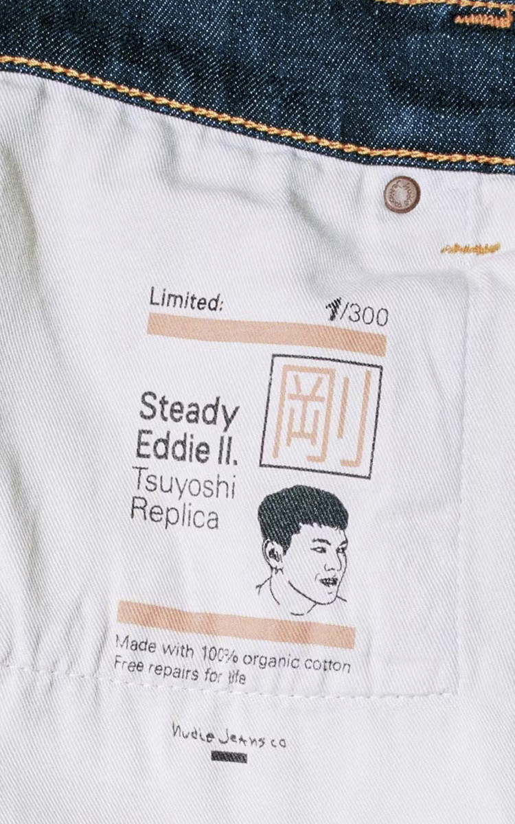 Nudie Jeans Steady Eddie II Tsuyoshi Replica | Cultizm Nudie Jeans Steady Eddie II Tsuyoshi Replica | Cultizm