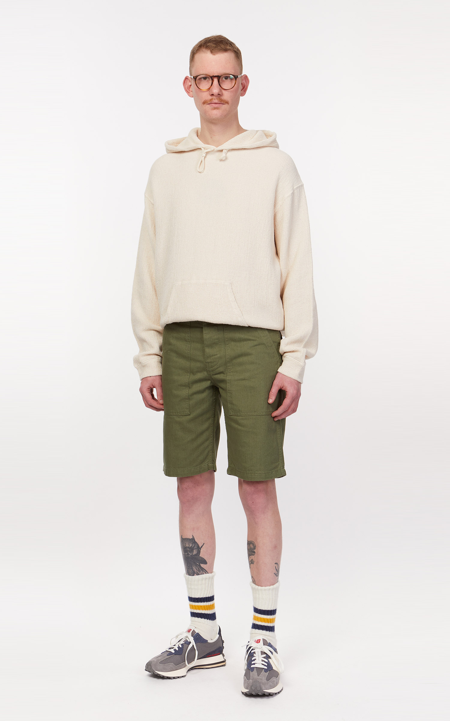 Pike Brothers 1962 OG-107 Shorts Olive | Cultizm