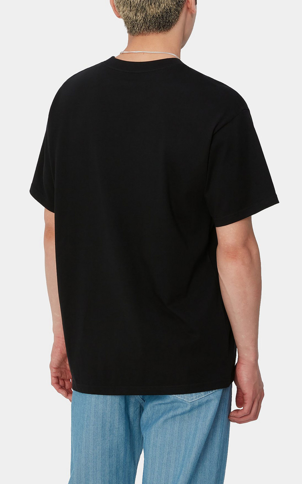 Carhartt WIP S/S Amour Pocket T-Shirt Black/White | Cultizm