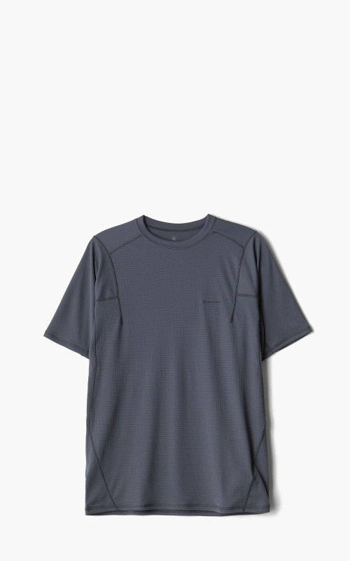 Snow Peak Pe Power Dry S/S Tee Grey TS-22SU001GY