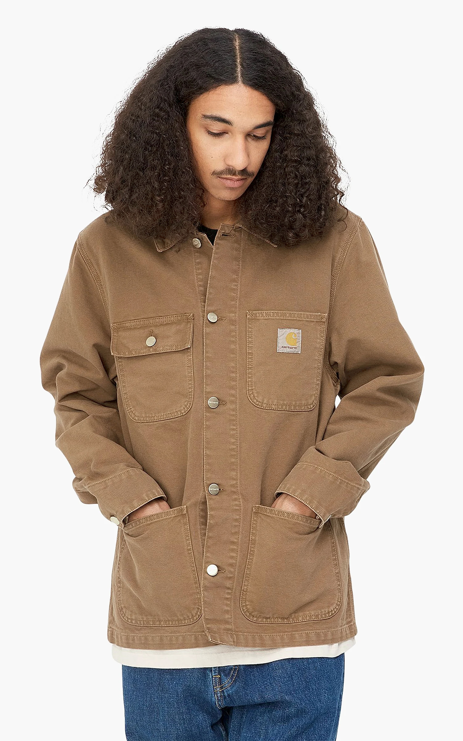 Carhartt WIP Michigan Coat Tamarind Faded | Cultizm