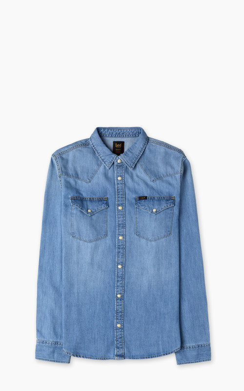 Lee Western Shirt Frost Blue