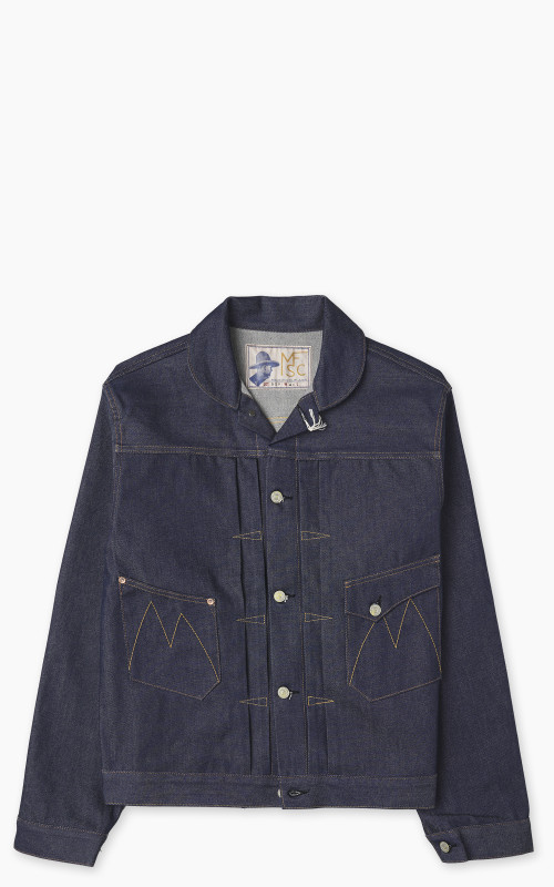 Mister Freedom Ranch Blouse Cone Denim Unwashed Indigo