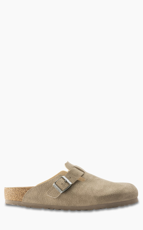 Birkenstock Boston Microfibre Desert Dust Grey Taupe