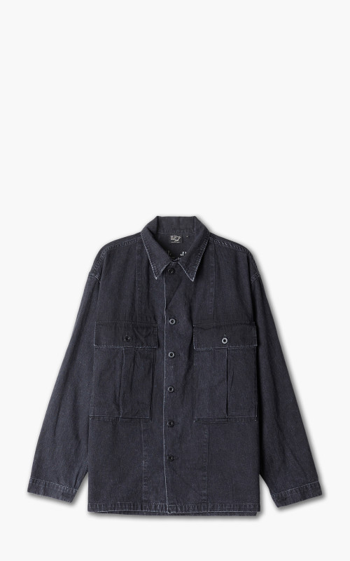 OrSlow US Army M-43 Denim Jacket Black Stone