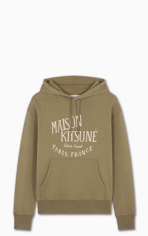 Maison Kitsuné Palais Royal Classic Hoodie Khaki