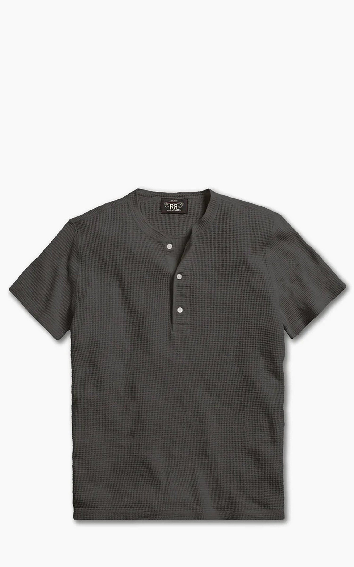 Rrl waffle knit henley outlet