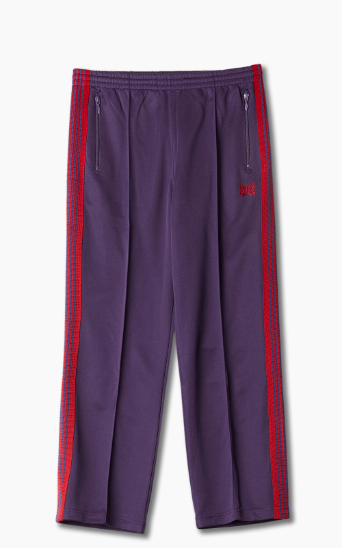 Needles Track Pant Poly Smooth Dark Purple