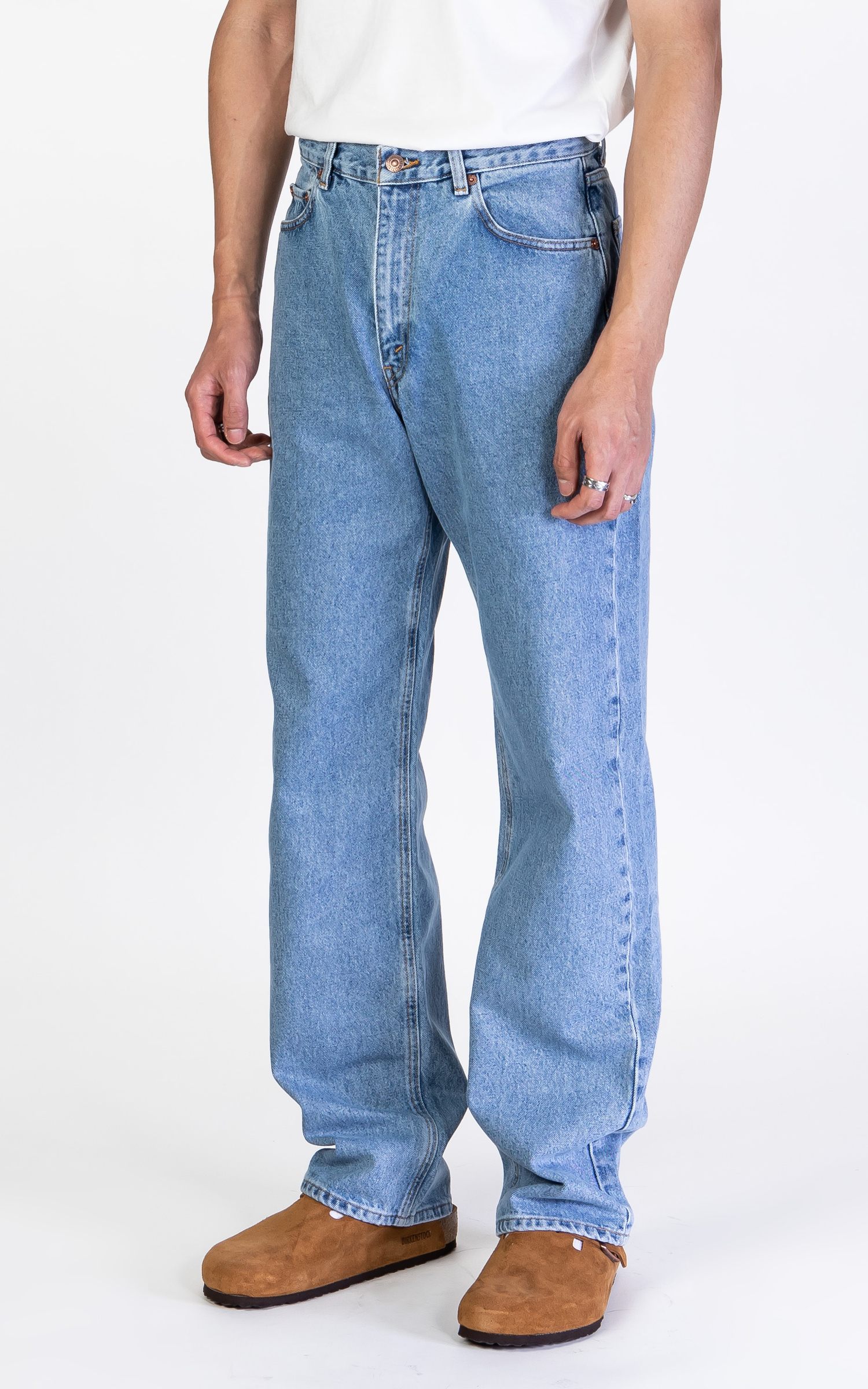 Levi's® Vintage Clothing 554 Relaxed Jeans 80s Bright Stone | Cultizm
