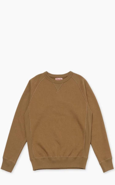 Wonder Looper Pullover Crewneck Double Heavyweight French Terry Dune