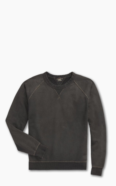 RRL French Terry Crewneck Black Indigo
