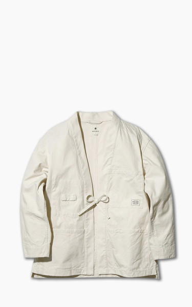 Snow Peak OG Canvas Noragi Jacket Ecru