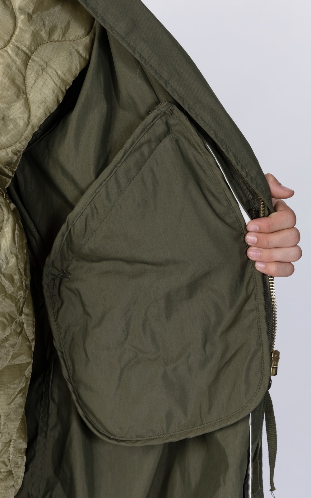 M-51 PARKA　US ARMY US Army M-1951 M51 Fishtail Parka Complete Coyote Fur 1952
