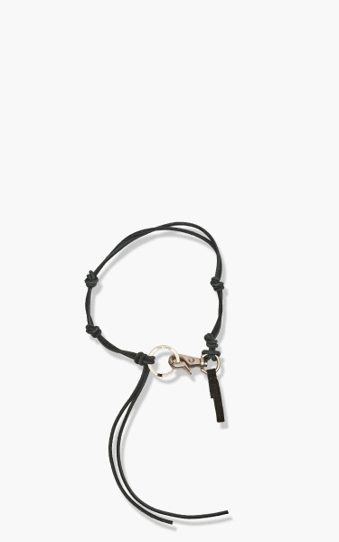 Our Legacy Ladon Keyring Black Leather A2208LBL