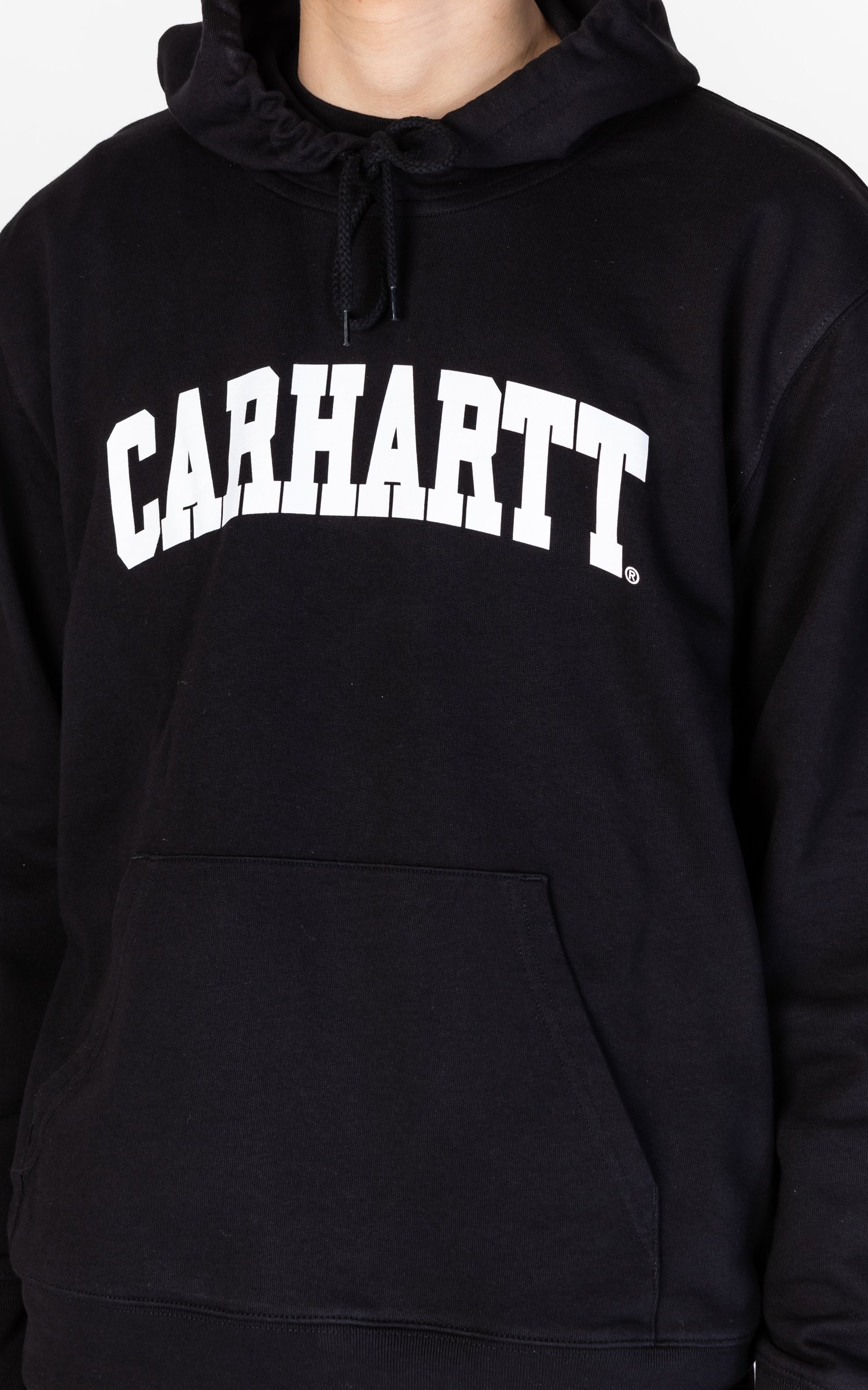 Carhartt WIP Hooded University Sweatshirt Black | Cultizm