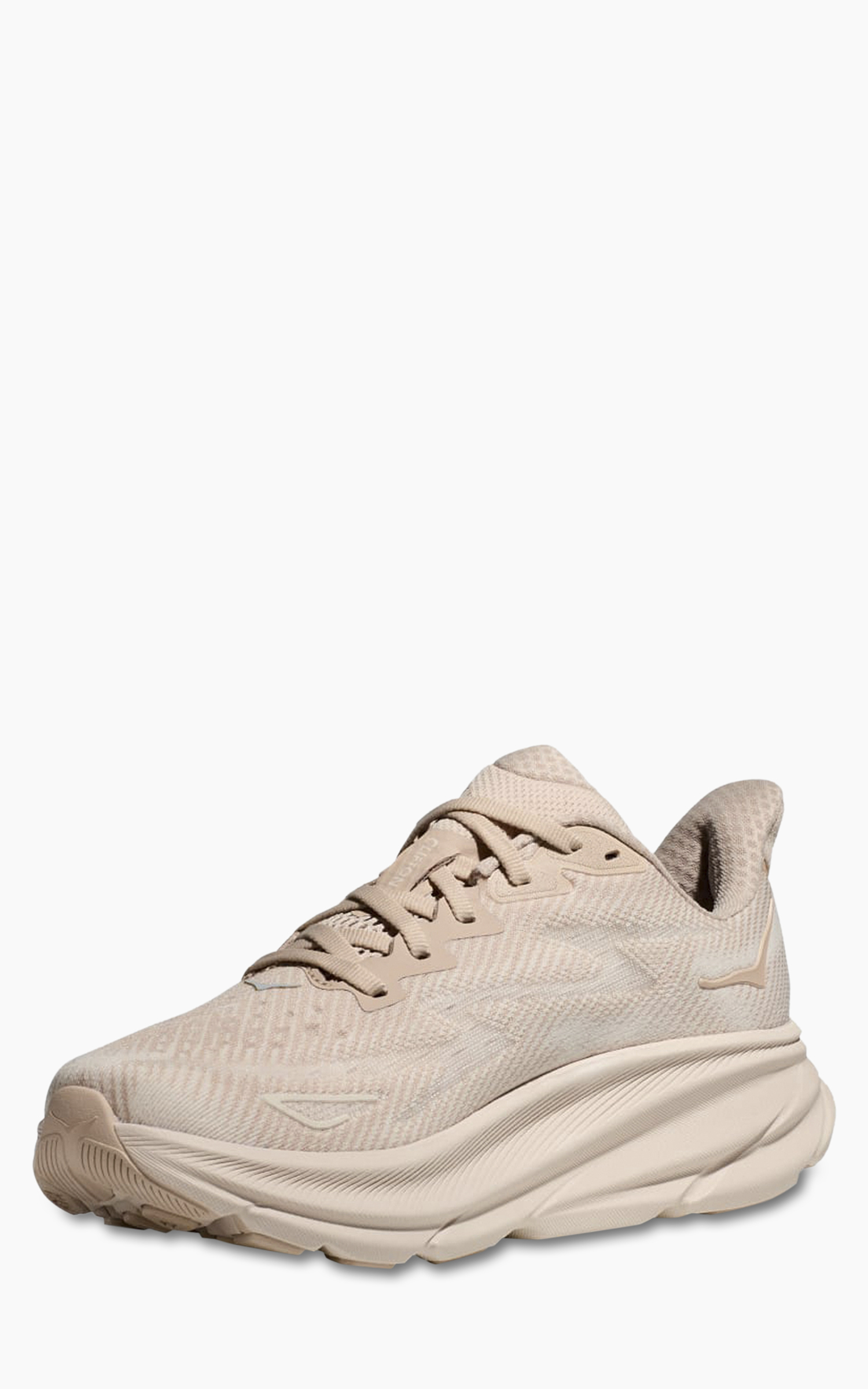 HOKA W Clifton 9 Cloud Shifting Sand/Eggnog | Cultizm