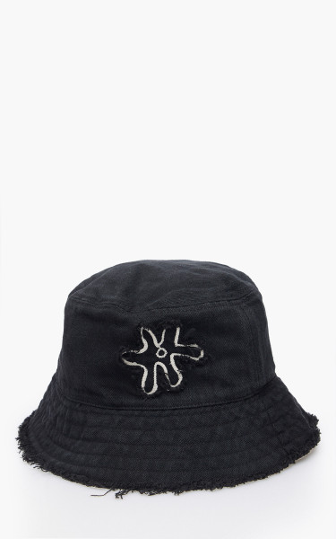 TheOpen Product Flower Embroidery Bucket Hat Black GTO222AC002-Black