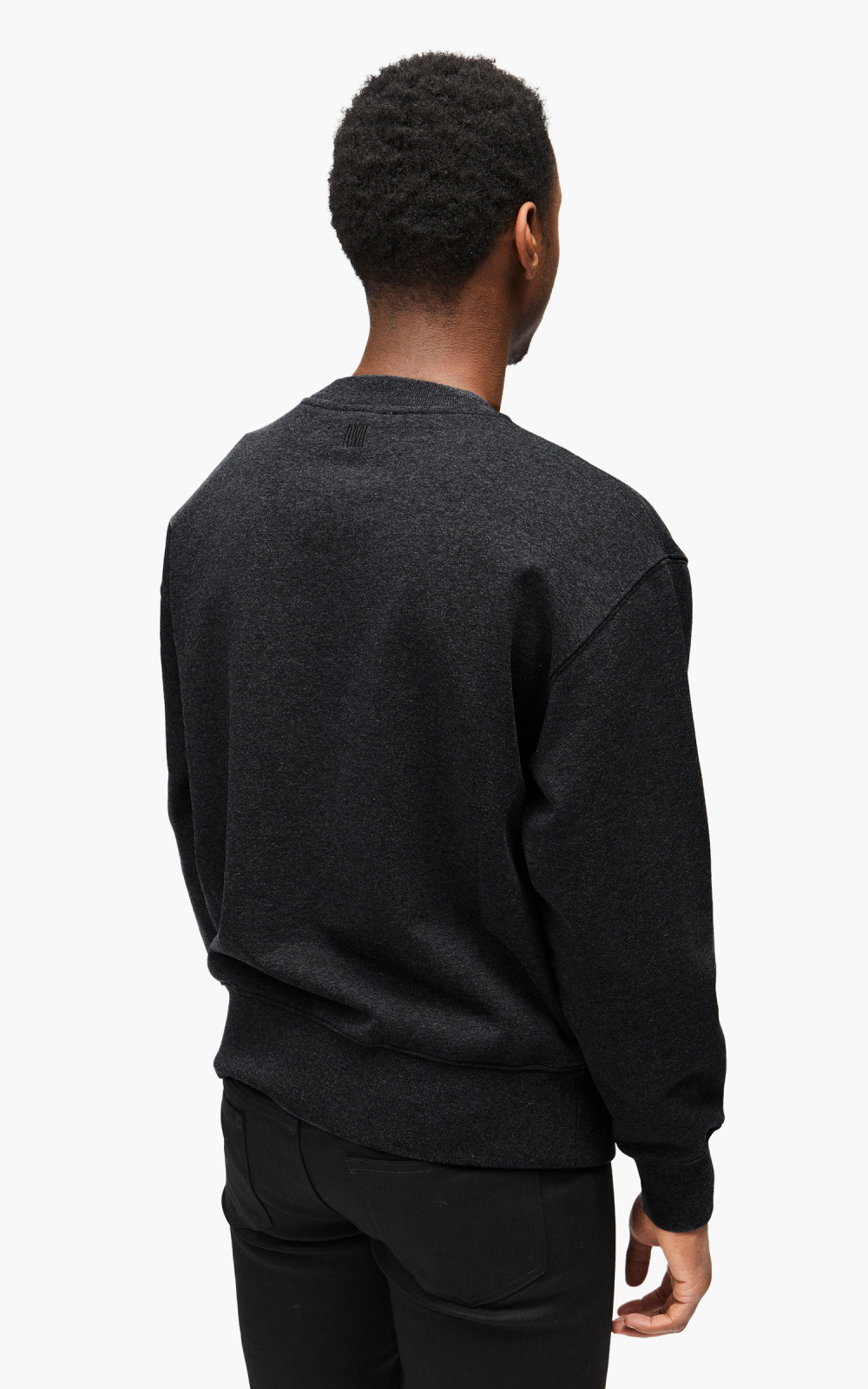 AMI PARIS Patch Sweatshirt Anthracite アミパリス スウェット AMI Paris Ami Paris FR Patch Sweatshirt Anthracite | Cultizm