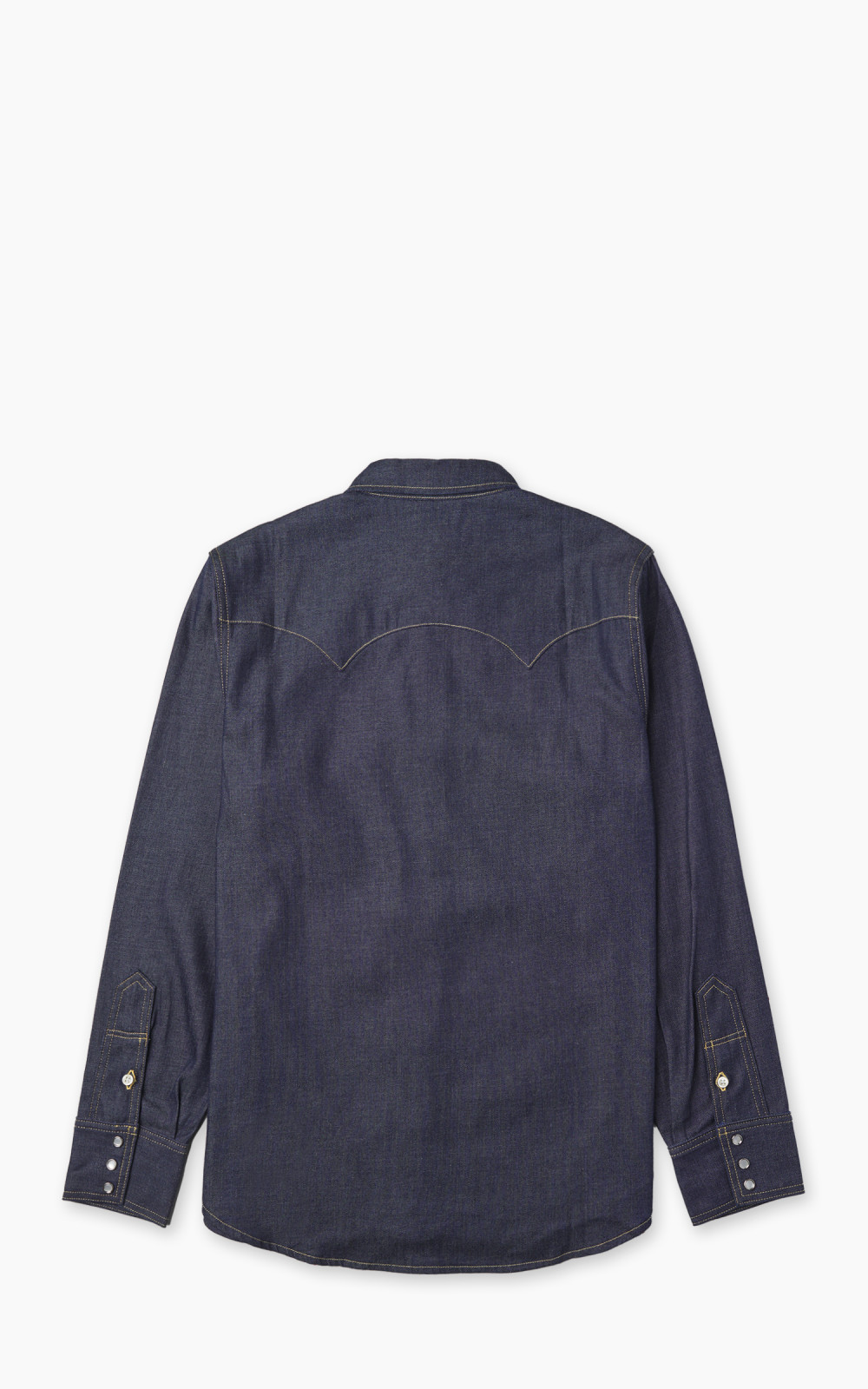 Lee 101 50s Western Shirt Dry Indigo 7.5oz Cultizm