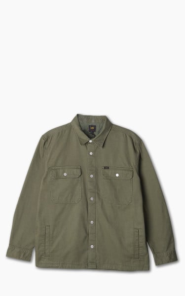 Lee Workwear Overshirt Olive Green