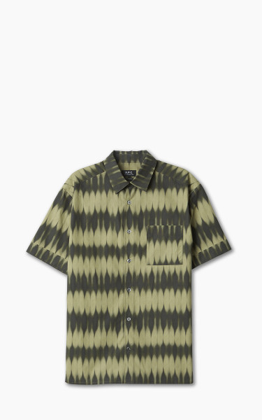 A.P.C. Ross Short-Sleeve Shirt Khaki