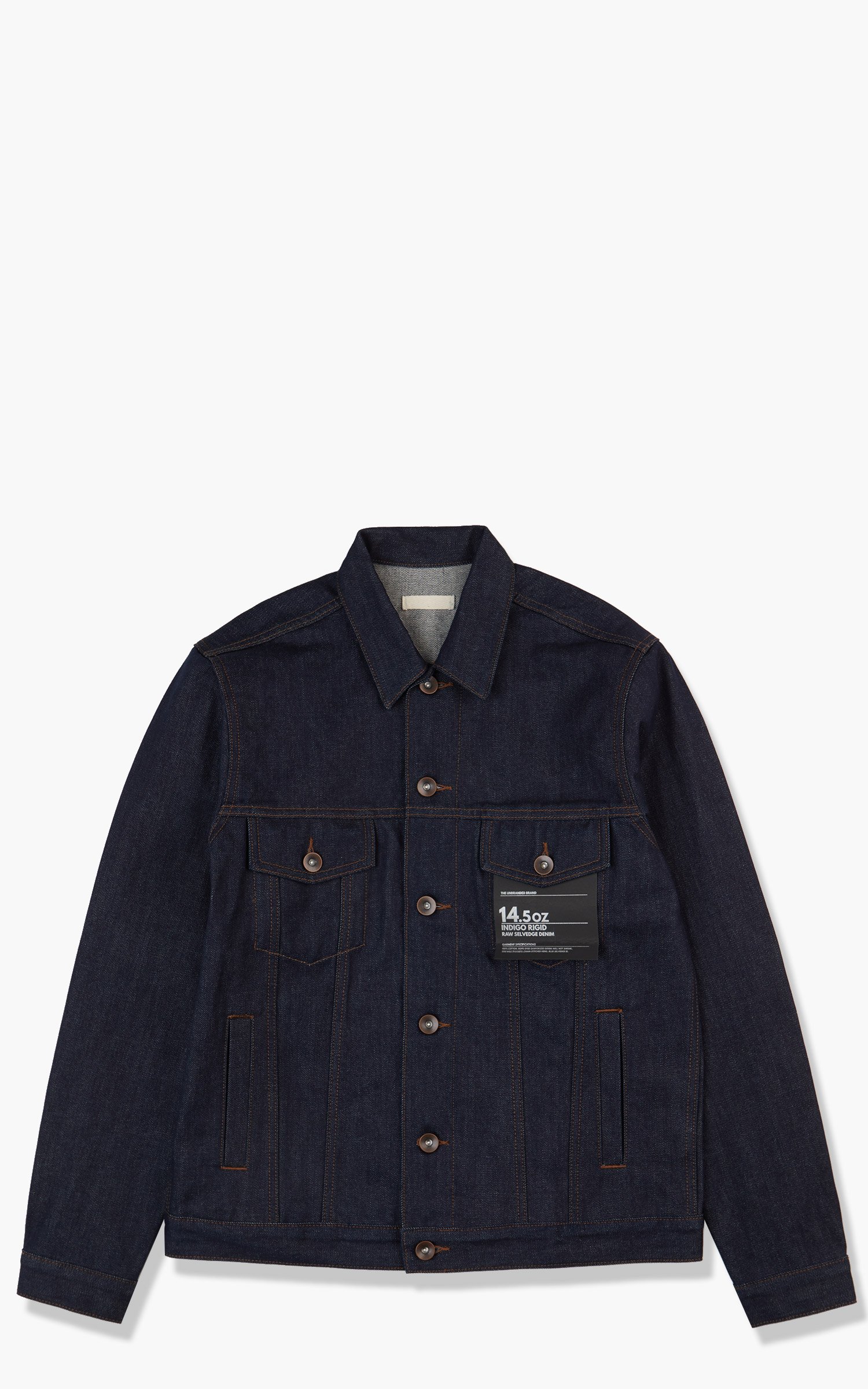 The Unbranded Brand UB901 Denim Jacket Indigo Selvedge 14.5oz | Cultizm