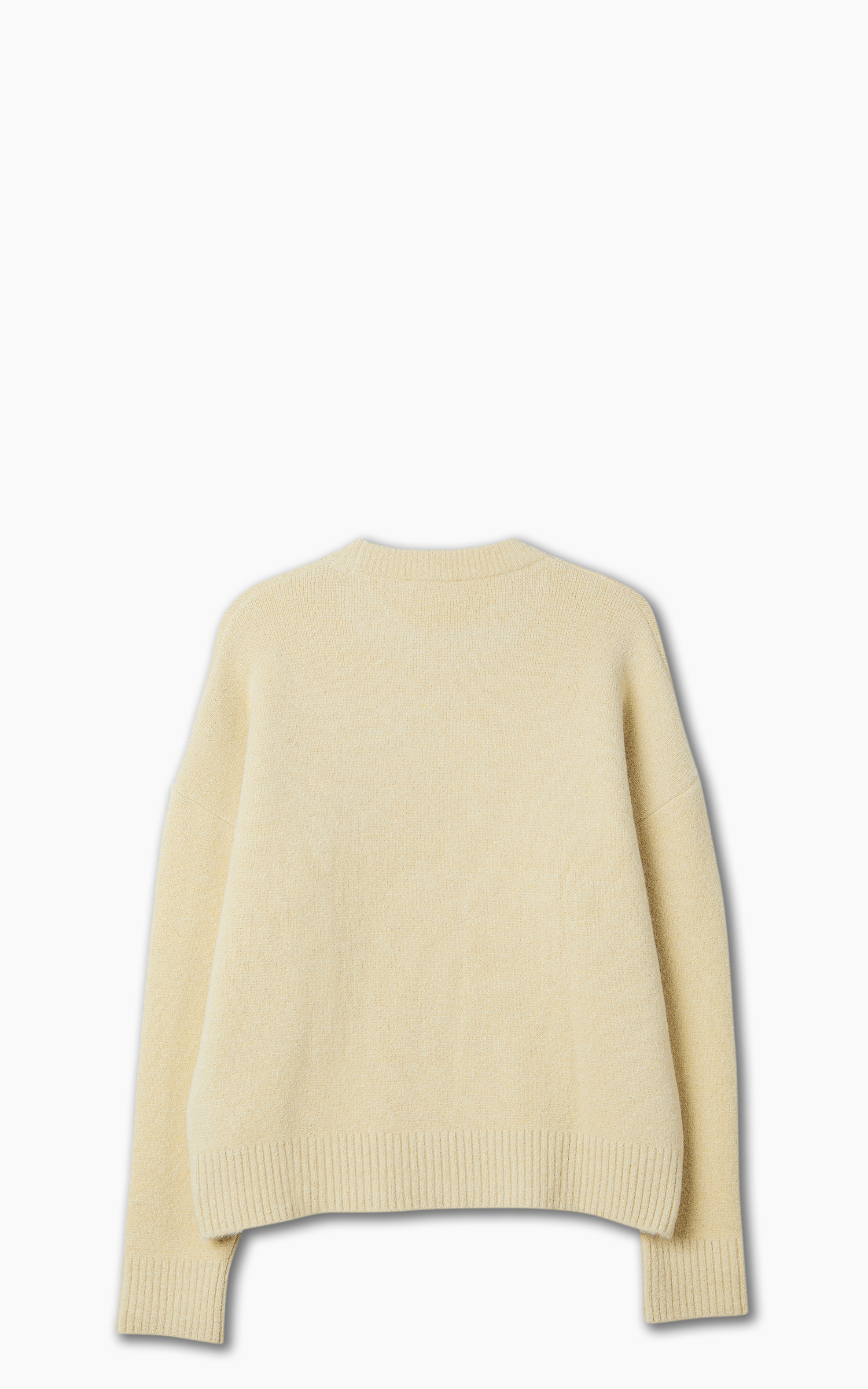 AMI Paris Off White ADC Sweater Alpaca Vanilla | Cultizm