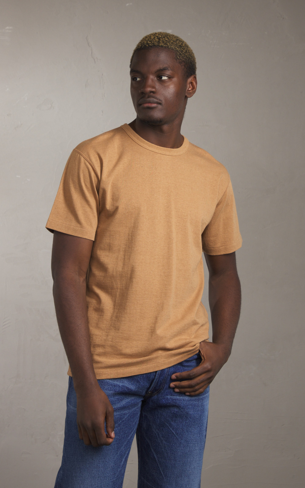Ribbed T-shirt - Dark brown - Ladies | H&M SG