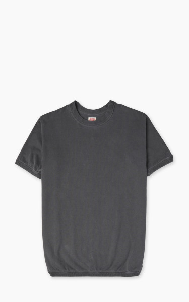 Fullcount 5222-25 Flat Seam Heavyweight T-Shirt Pigment Dyed Ink Black