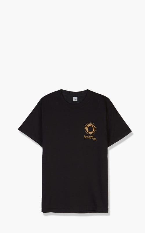 Sporty & Rich Sunny T-Shirt Black/Gold