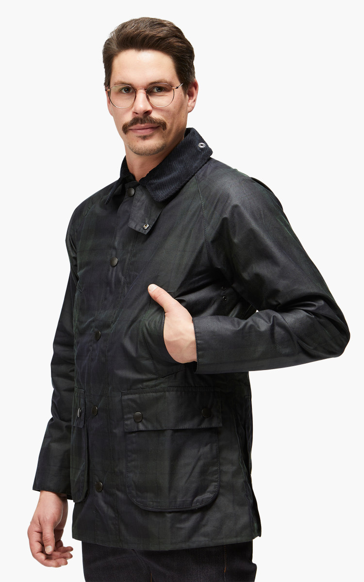 Barbour SL Bedale Wax Jacket Blackwatch | Cultizm