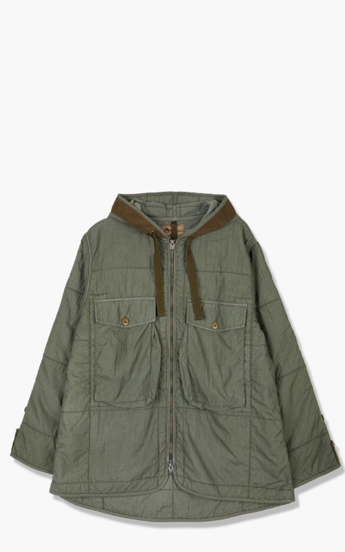 Nigel Cabourn Quilted Parka Army