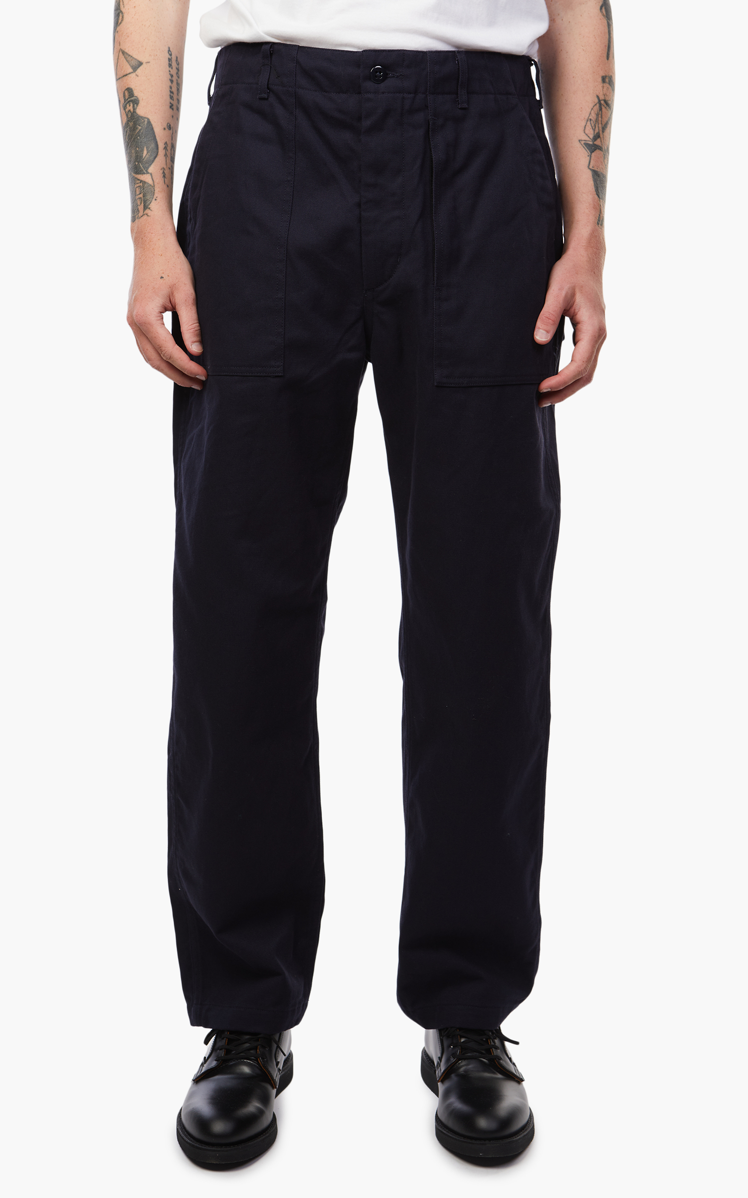 Engineered Garments Fatigue Pant Cotton Heavy Twill Dark Navy | Cultizm