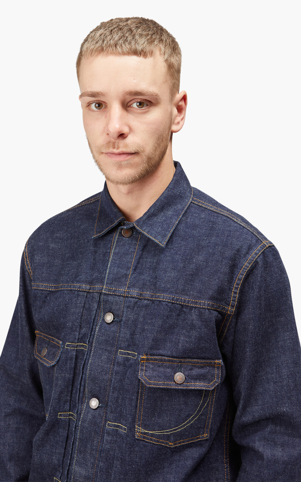 Momotaro Jeans MJ2003 Type 2 Denim Jacket Copper Label