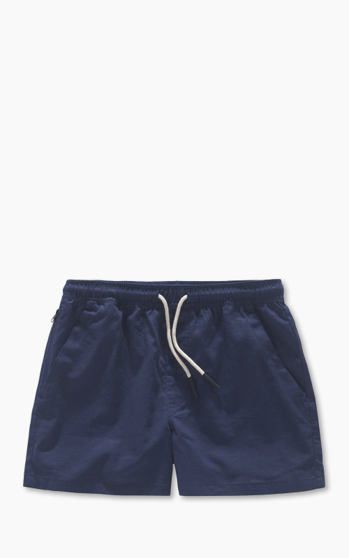 OAS Linen Shorts Navy