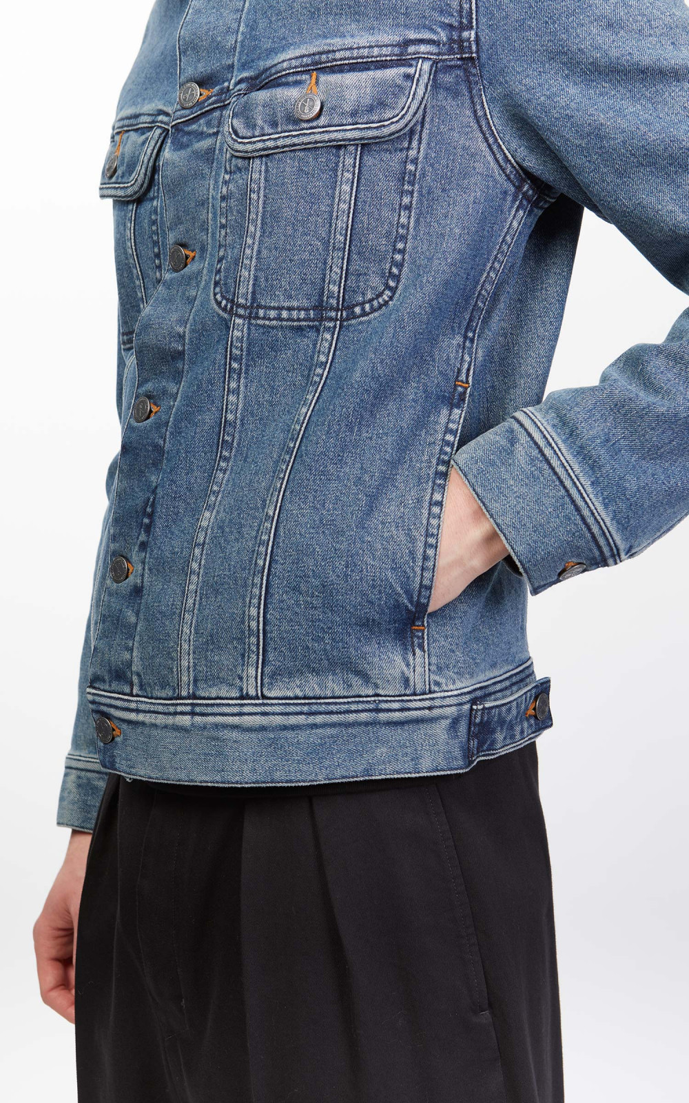 A.P.C. Veste Jean US Jacket Stonewashed Indigo | Cultizm